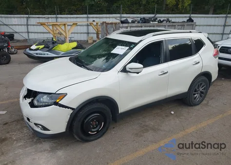 2016 Nissan Rogue S/Sl/Sv z USA, uszkodzony, nr VIN 5N1AT2MV6GC880722